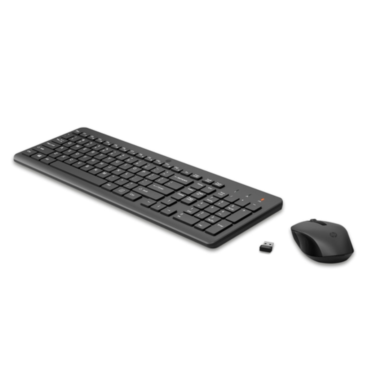 Teclado y mouse inal&aacute;mbrico HP 330 color negro image number null