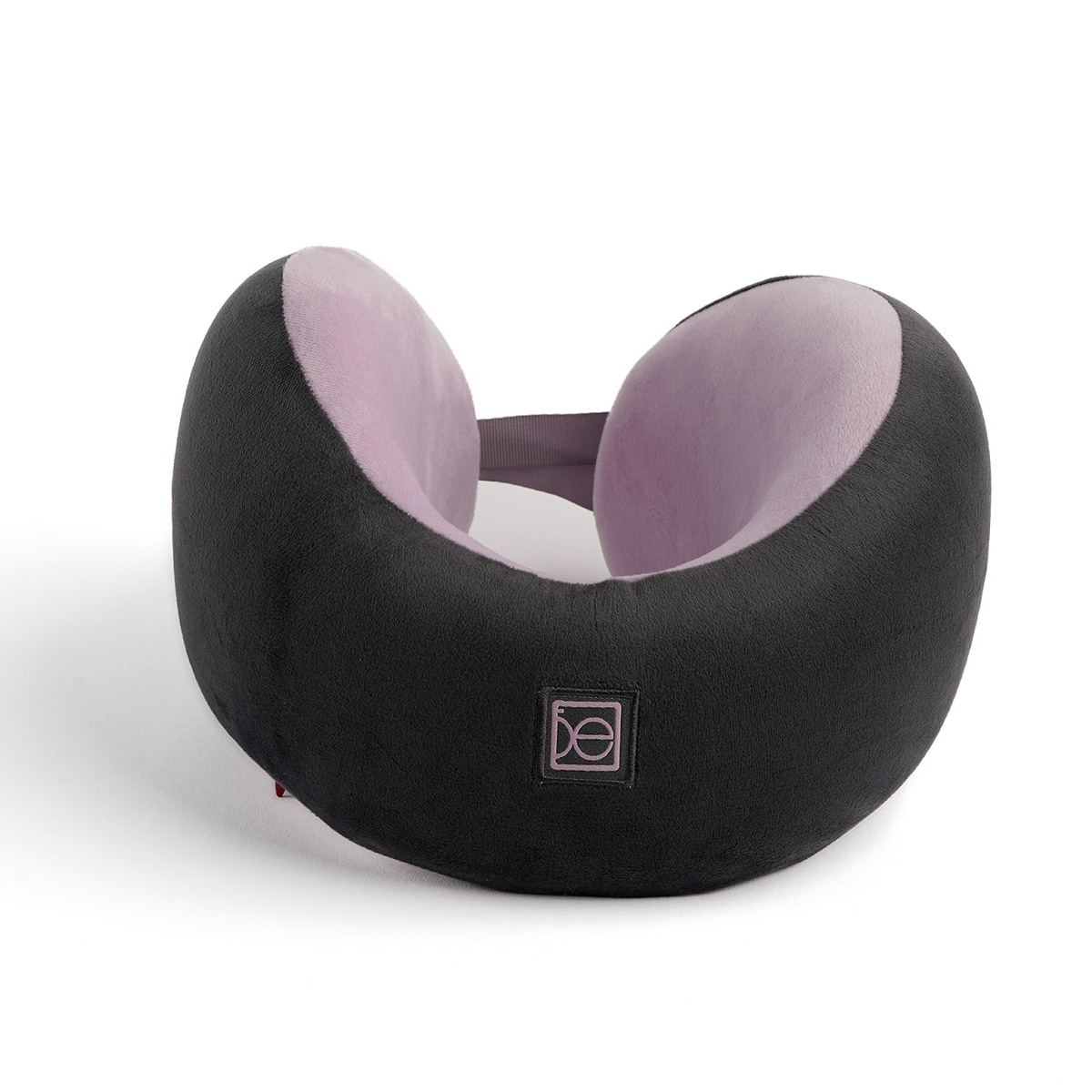 Almohada De Viaje Con Antifaz Gris Rosa Cloe image number null