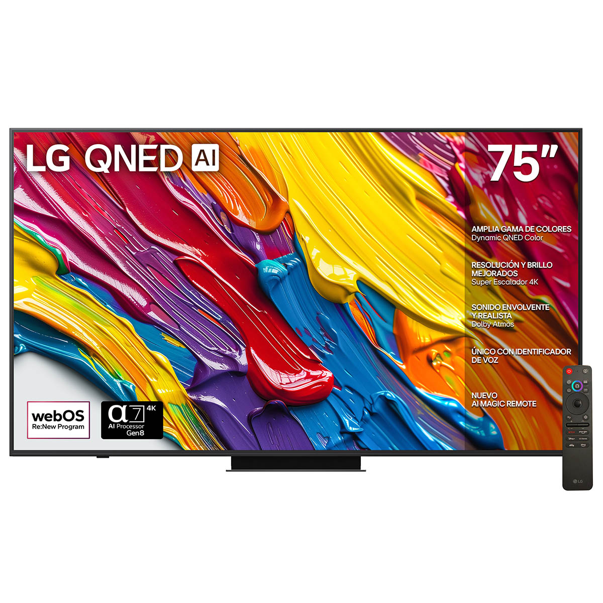 Pantalla LG de 75 Pulgadas 75qned83asg 4k Ai image number null