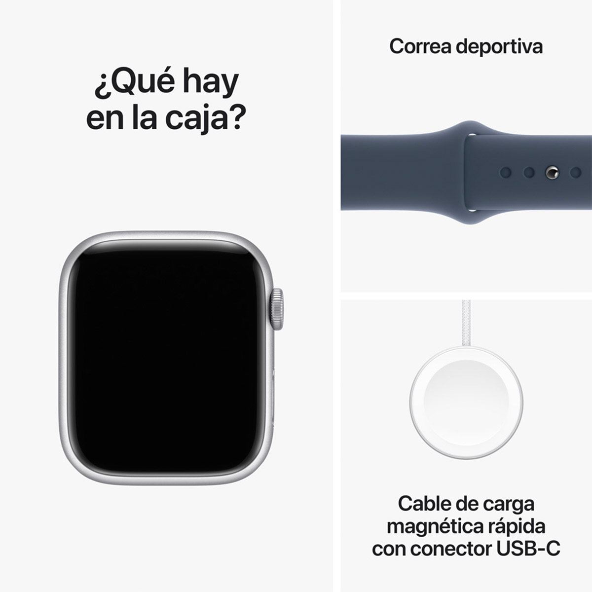 Apple Watch S9 45mm Azul image number null