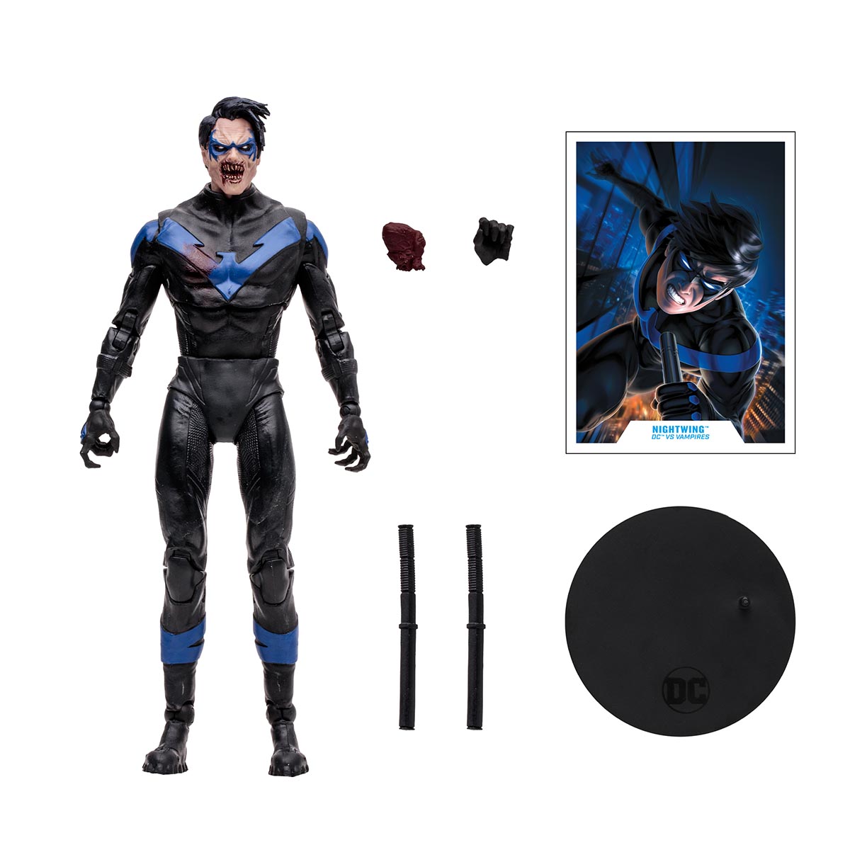 Figura 7 Nightwing DC vs Vampires GOLD LABEL McFarlane" image number null