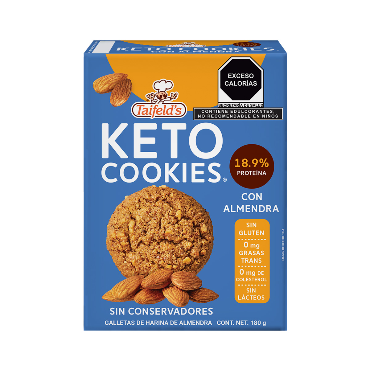 Galletas de Harina de Almendras 180 g Taifeld&acute;s image number null