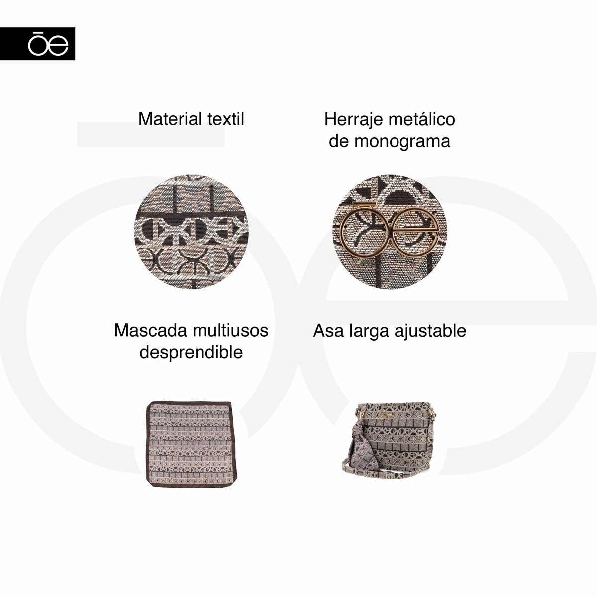 Bolso Cross Body Cloe Multicolor image number null