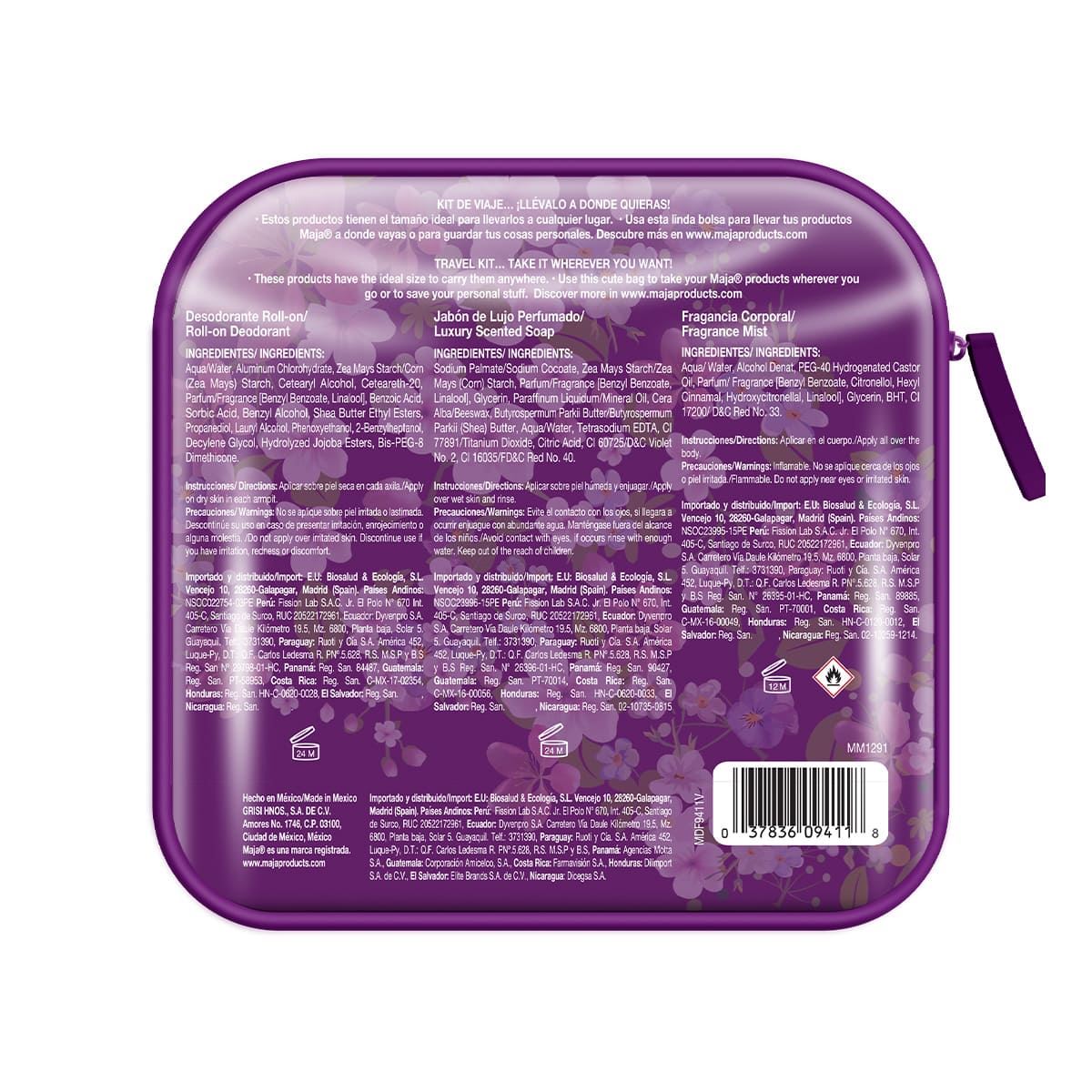 Kit Maja Flor de Ciruelo con Desodorante, jabon y Fragancia image number null