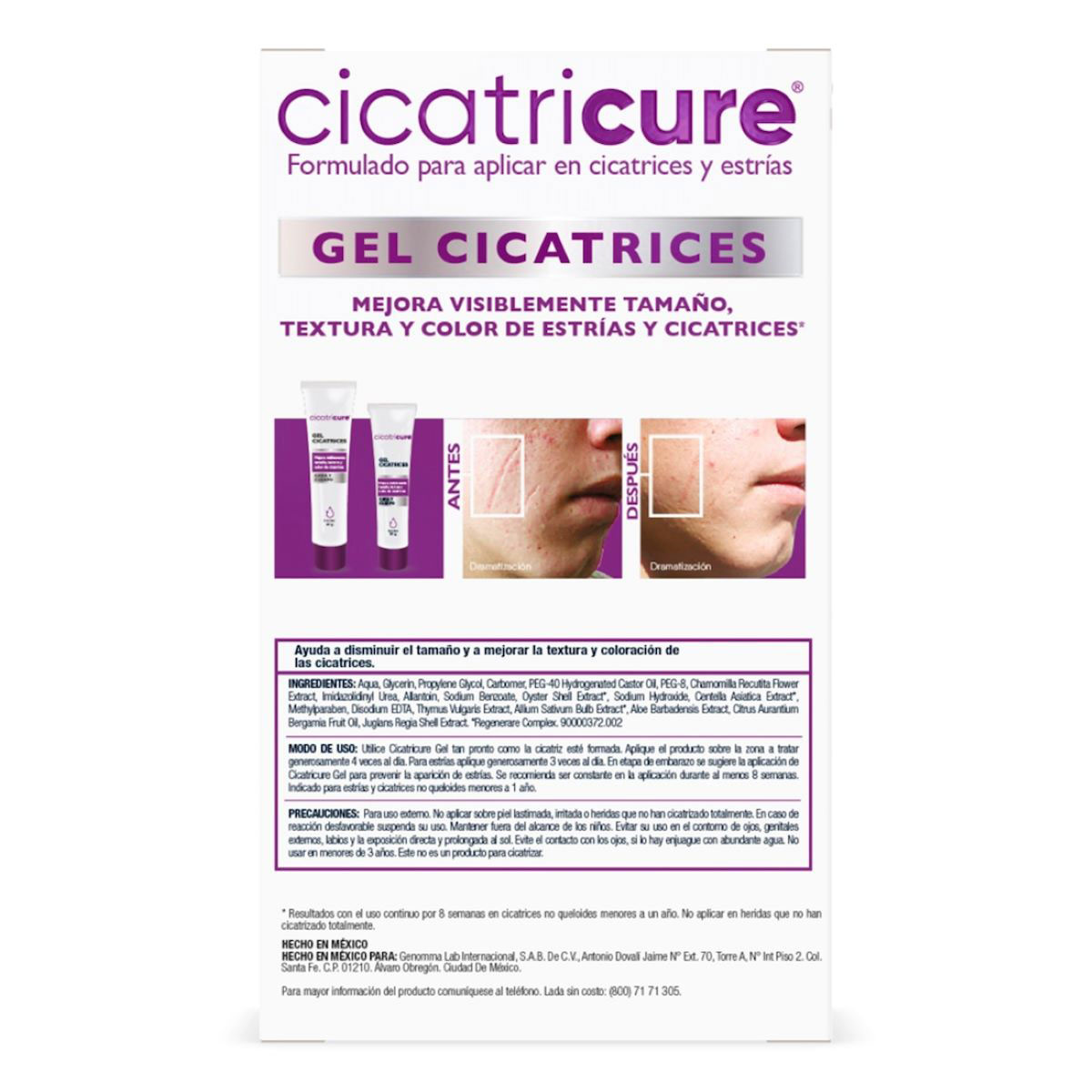 Pack Cicatricure gel 60g + gel 30g image number null