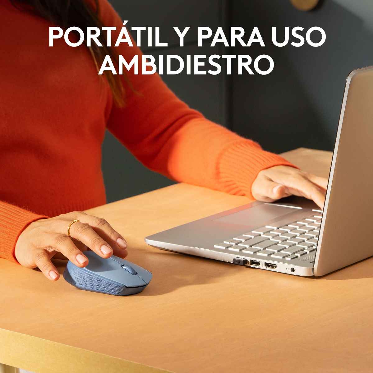 Mouse m170 blue grey Logitech image number null