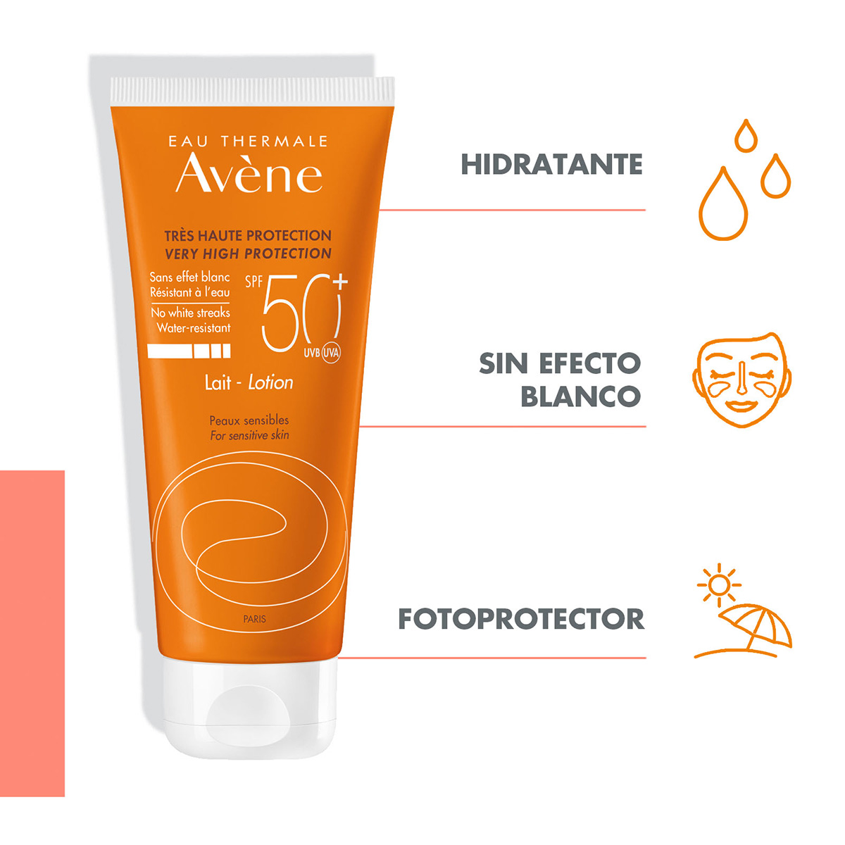 Avène Loción Corporal/Facial Protector Solar FPS 50+ 100ml image number null