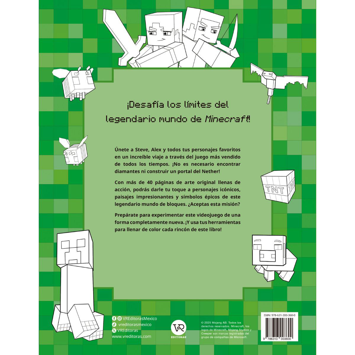 Minecraft. El libro oficial para colorear modo aventura image number null
