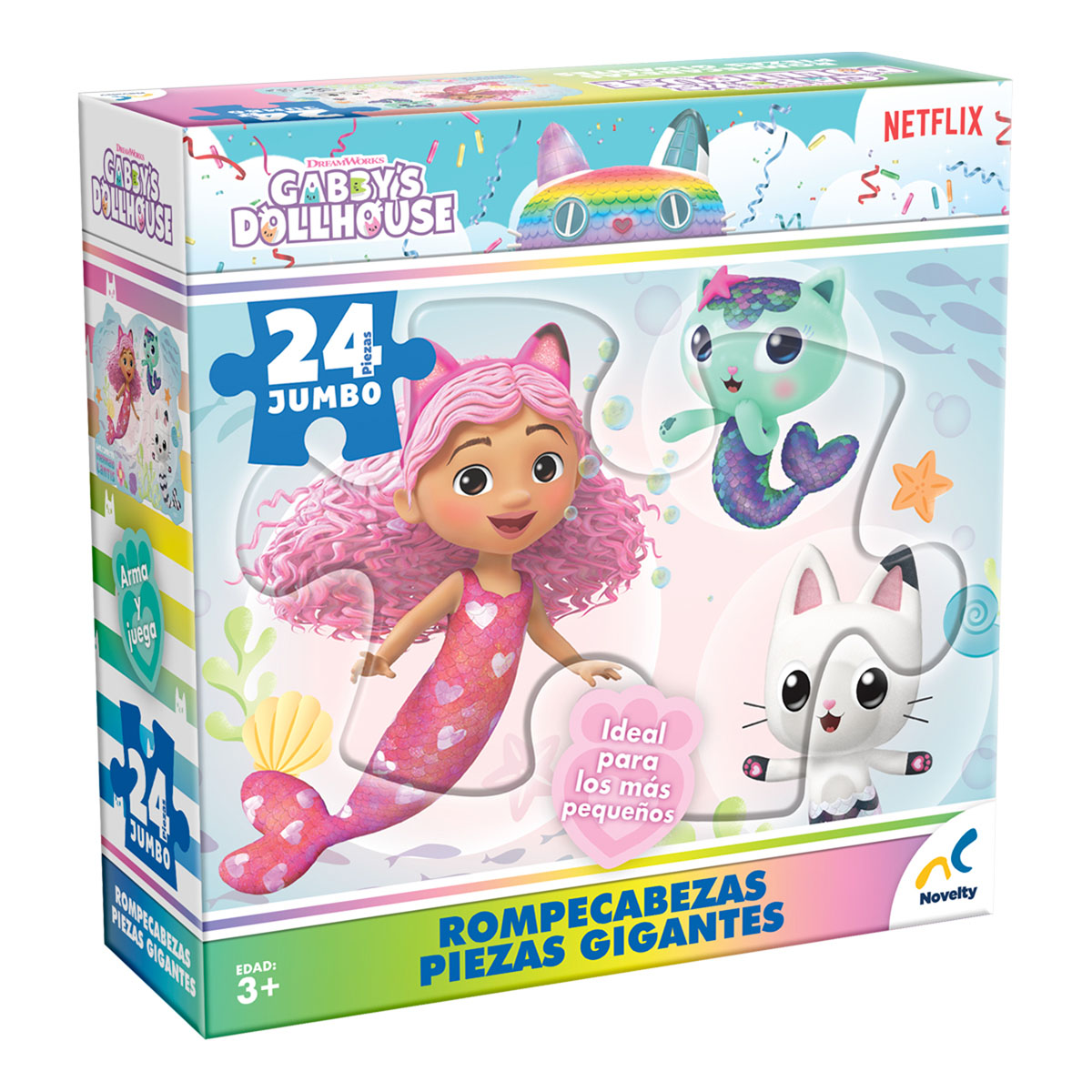 Rompecabezas Piezas Gigantes Gabby´S Dollhouse NOVELTY 24 Piezas image number null