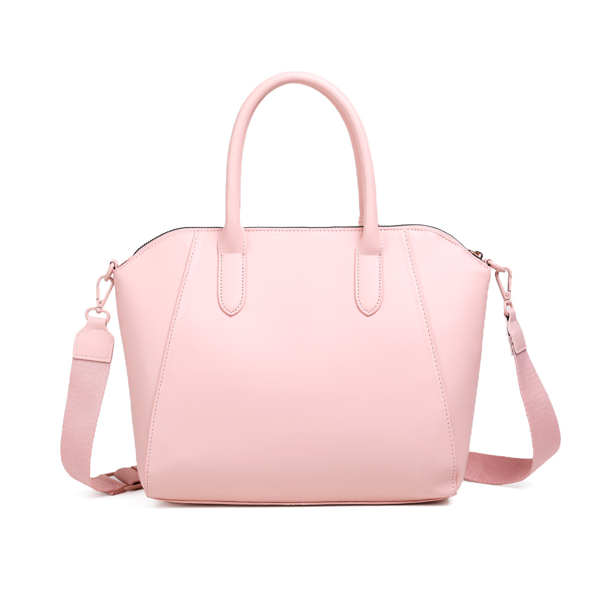 Bolso Satchel Perry Ellis Rosa para Mujer image number null
