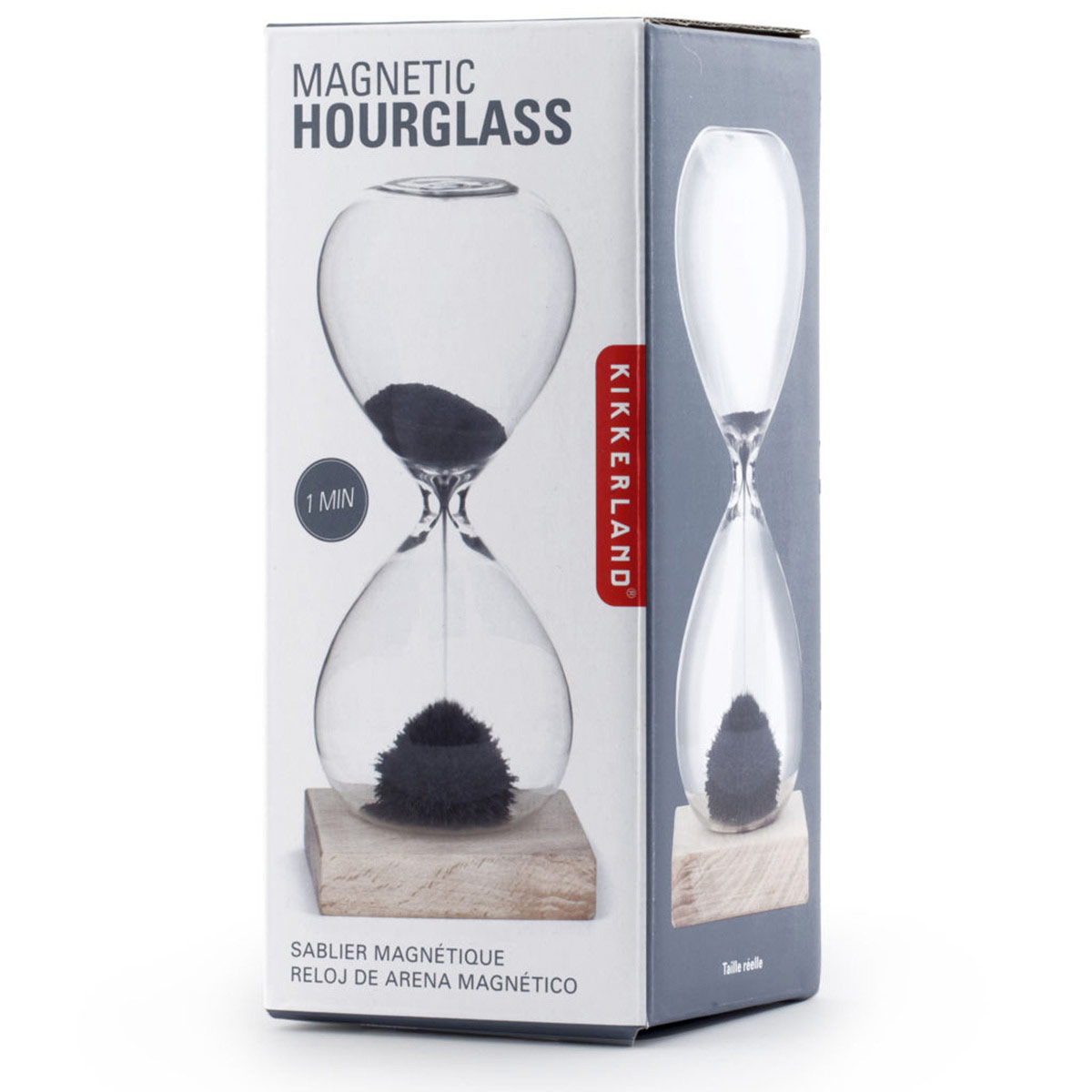 Reloj De Arena Magnético Negro image number null