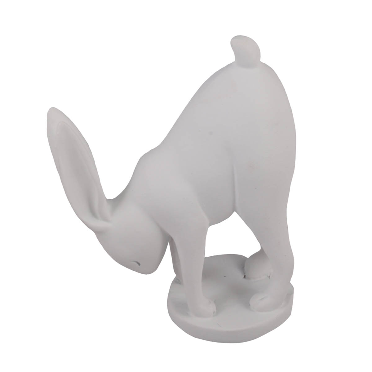 HOME NATURE FIGURA DECORATIVA CONEJO YOGA COLOR BLANCO 10*8*4 cm image number null