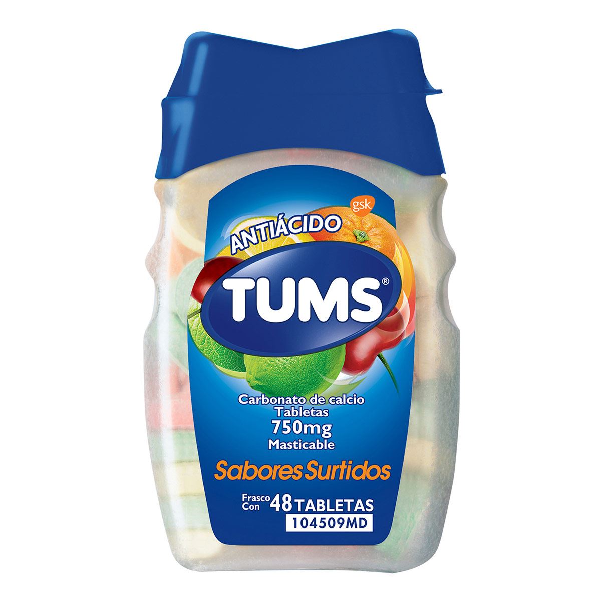 Pastillas TUMS Extra Anti&aacute;cido Surtido 24 Unidades image number null