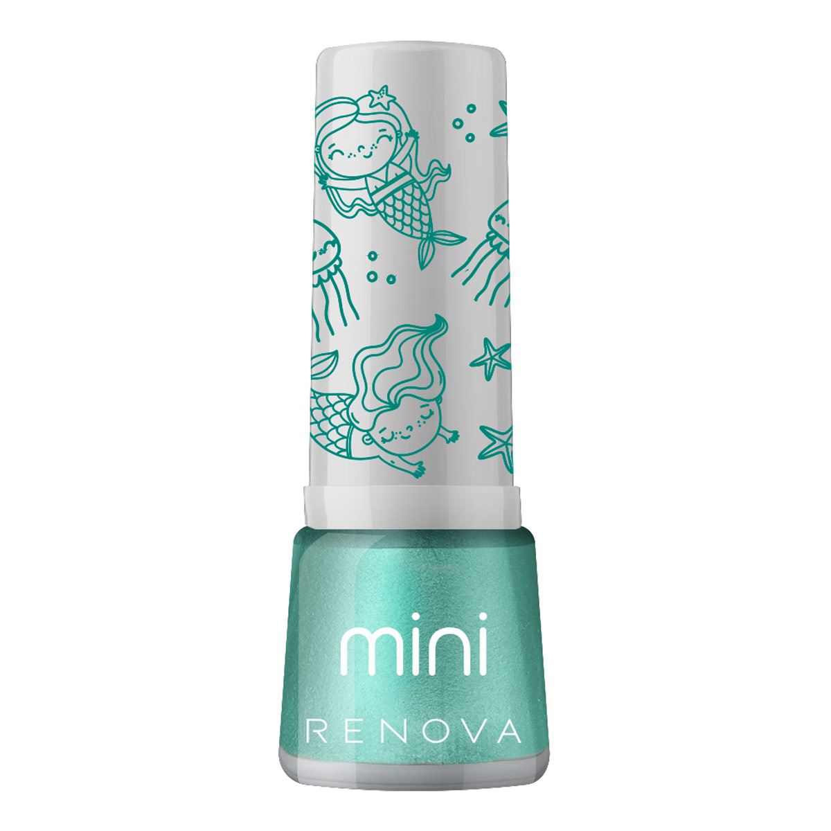 Esmalte Renova Mini Mellanie N&aacute;car Verde Aqua image number null