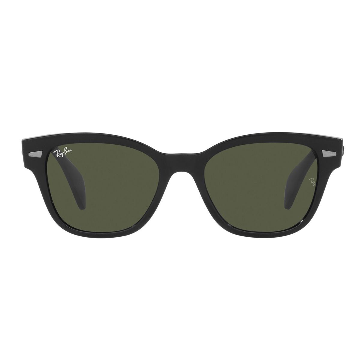 Lente Solar Ray-Ban Verde en Pl&aacute;stico Negro image number null