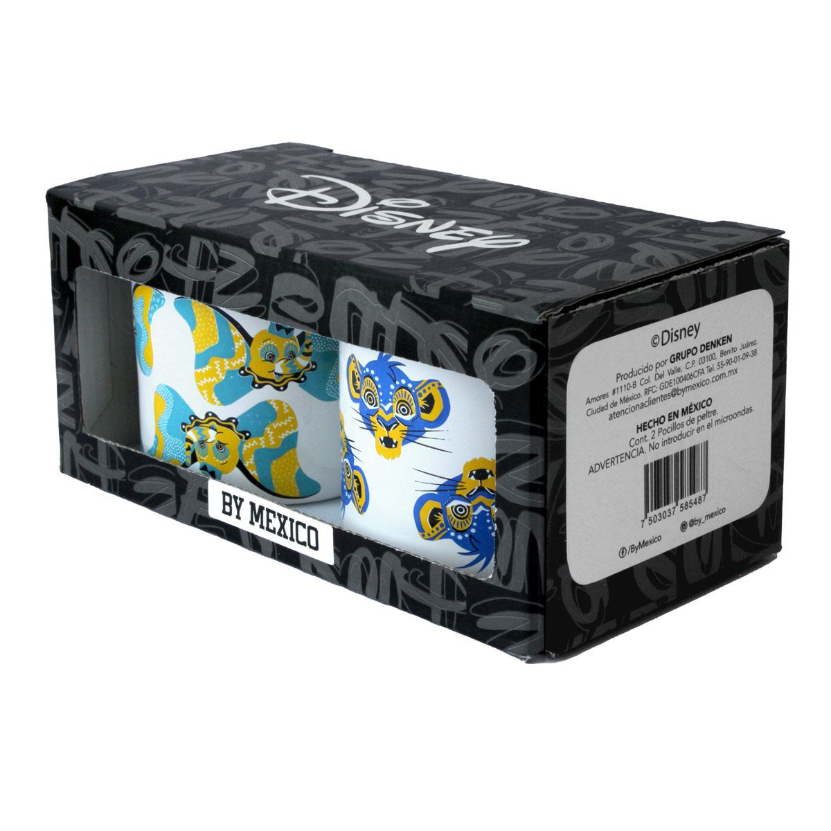 Dúo Pocillo Disney Simba Y Dumbo image number null