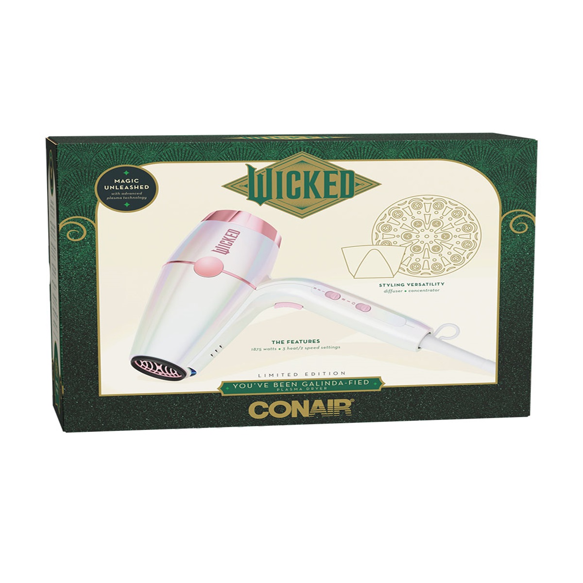 Secadora Glinda Wicked Conair image number null