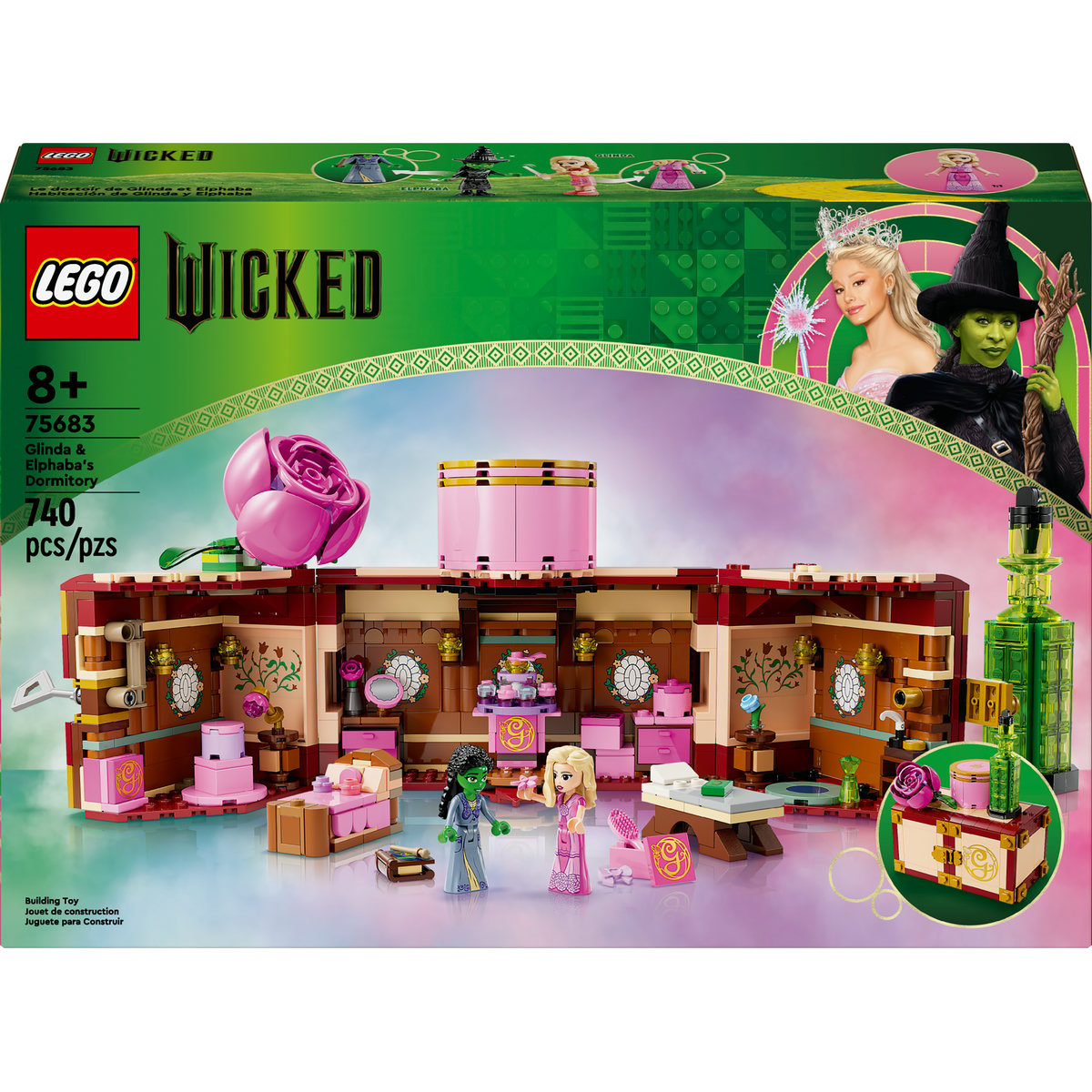 LEGO&reg; Wicked Habitaci&oacute;n de Glinda y Elphaba 75683 image number null
