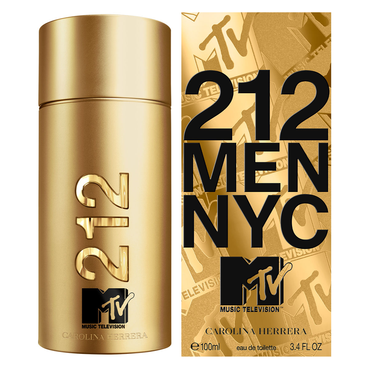 Eau De Toilette Carolina Herrera 212 Nyc X Mtv 100 Ml Para Hombre image number null
