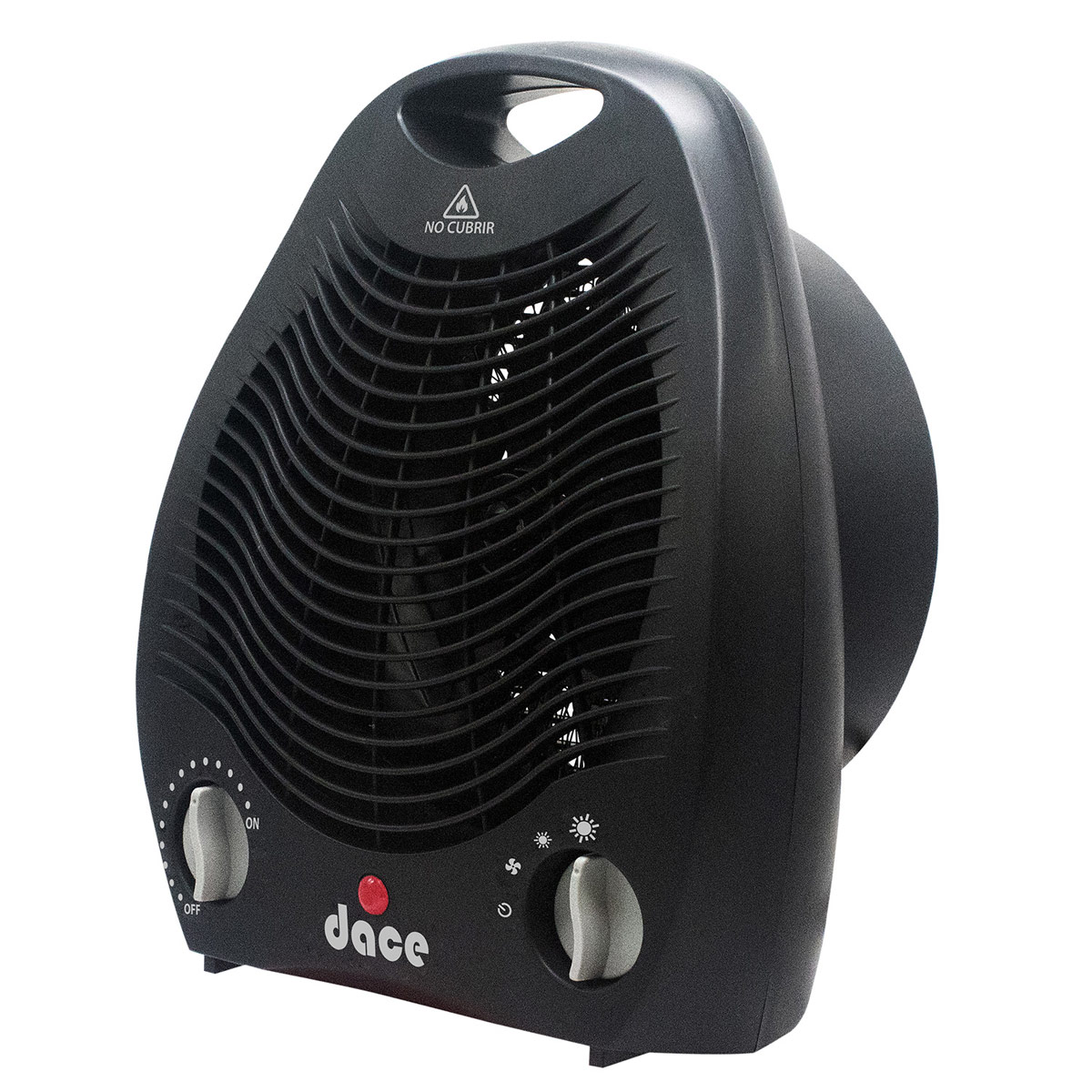 Calefactor / Ventilador Negro Dace image number null