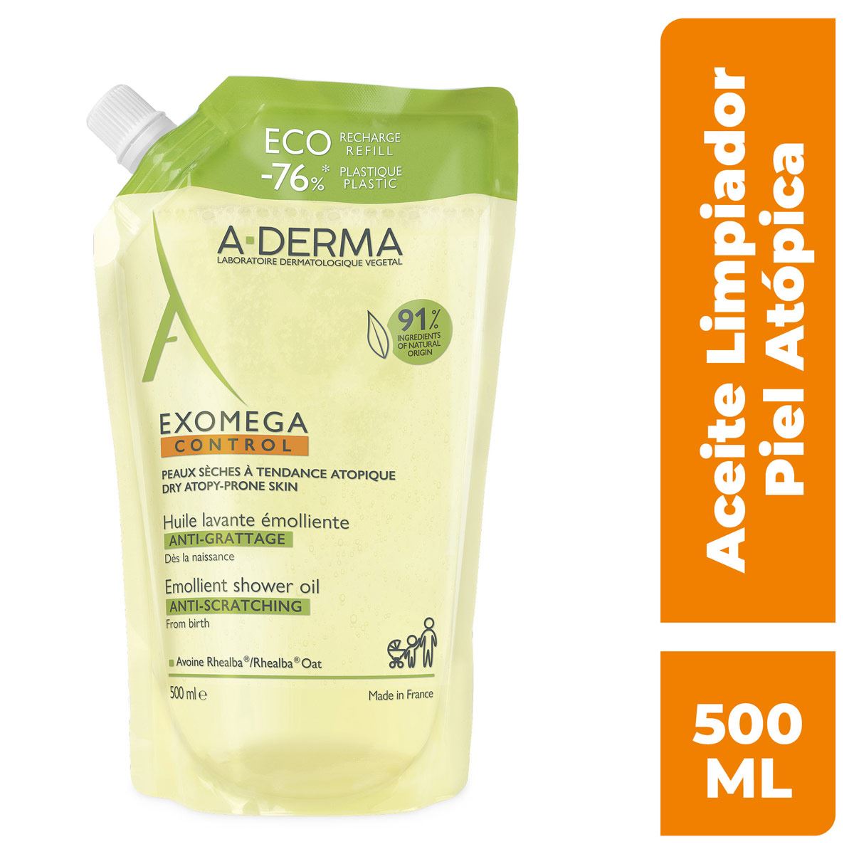 Exomeg Limpiador Eco-Refil 500 ml image number null