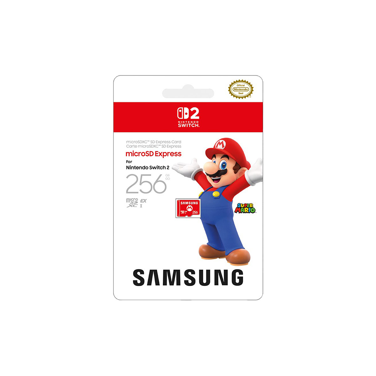 Tarjeta MicroSD Express 256 GB para Nintendo Switch 2 image number null