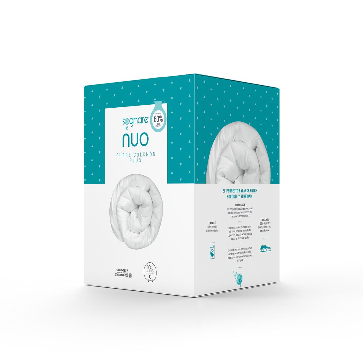 Cubre Colchón Nuo Sognare King Size Plus image number null