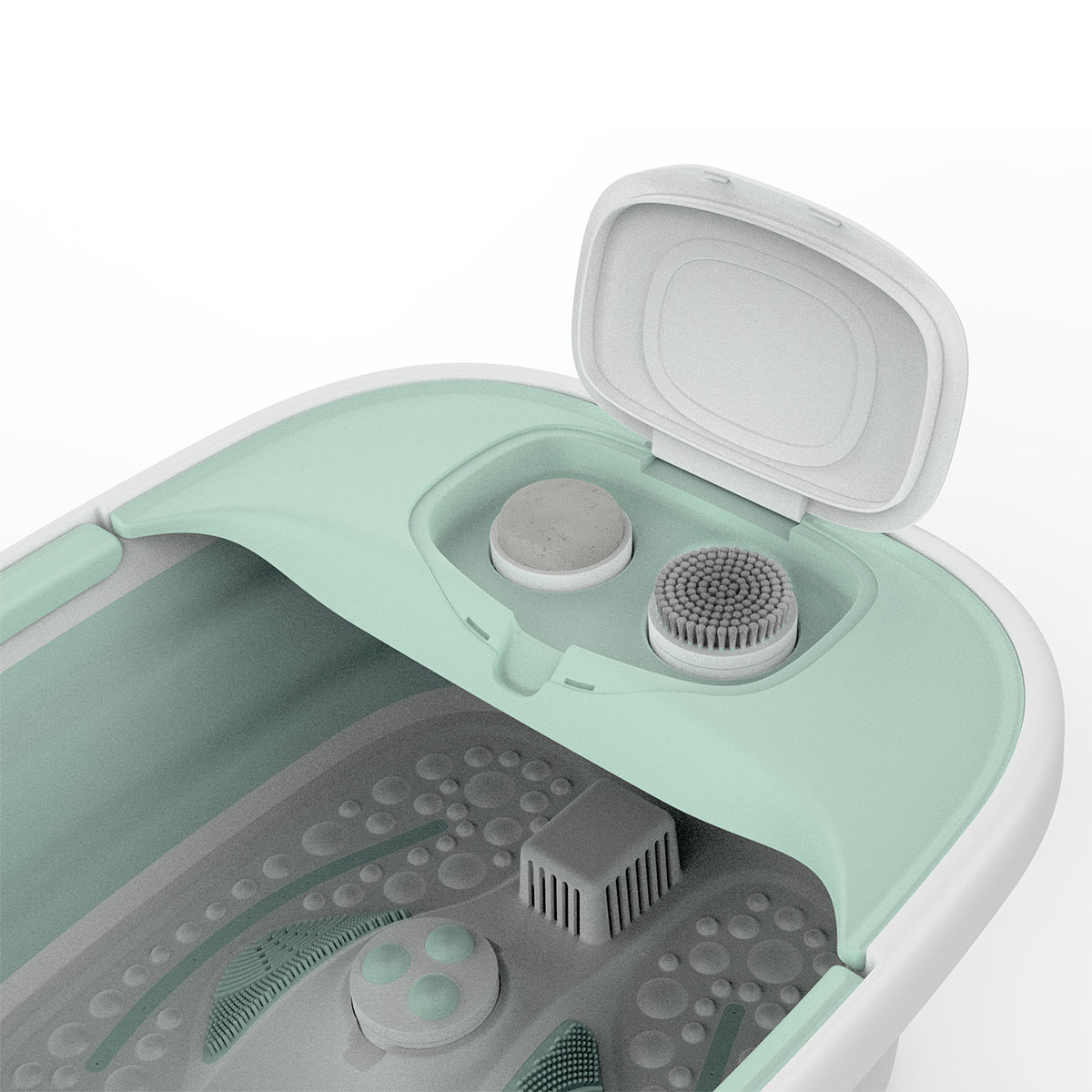 Spa Para Pies Elite Smart Space Calentamiento De Agua Homedics image number null