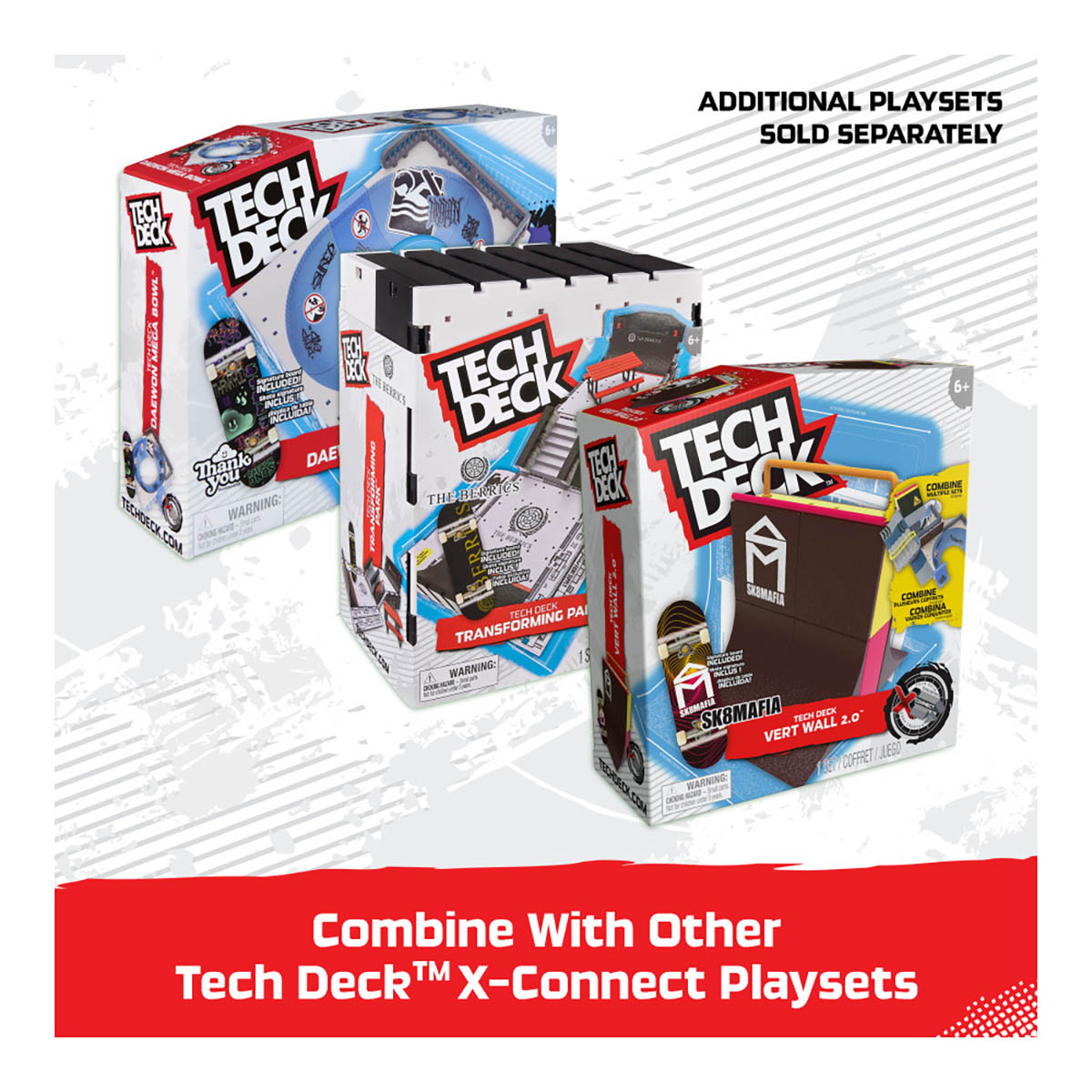 Set de Rampas para Patinetas de Dedos X-Connect TECH DECK image number null