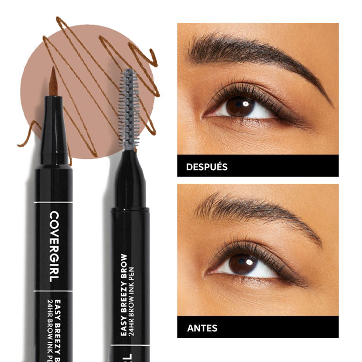 Delineador para Cejas Easy Breezy Plush Covergirl image number null