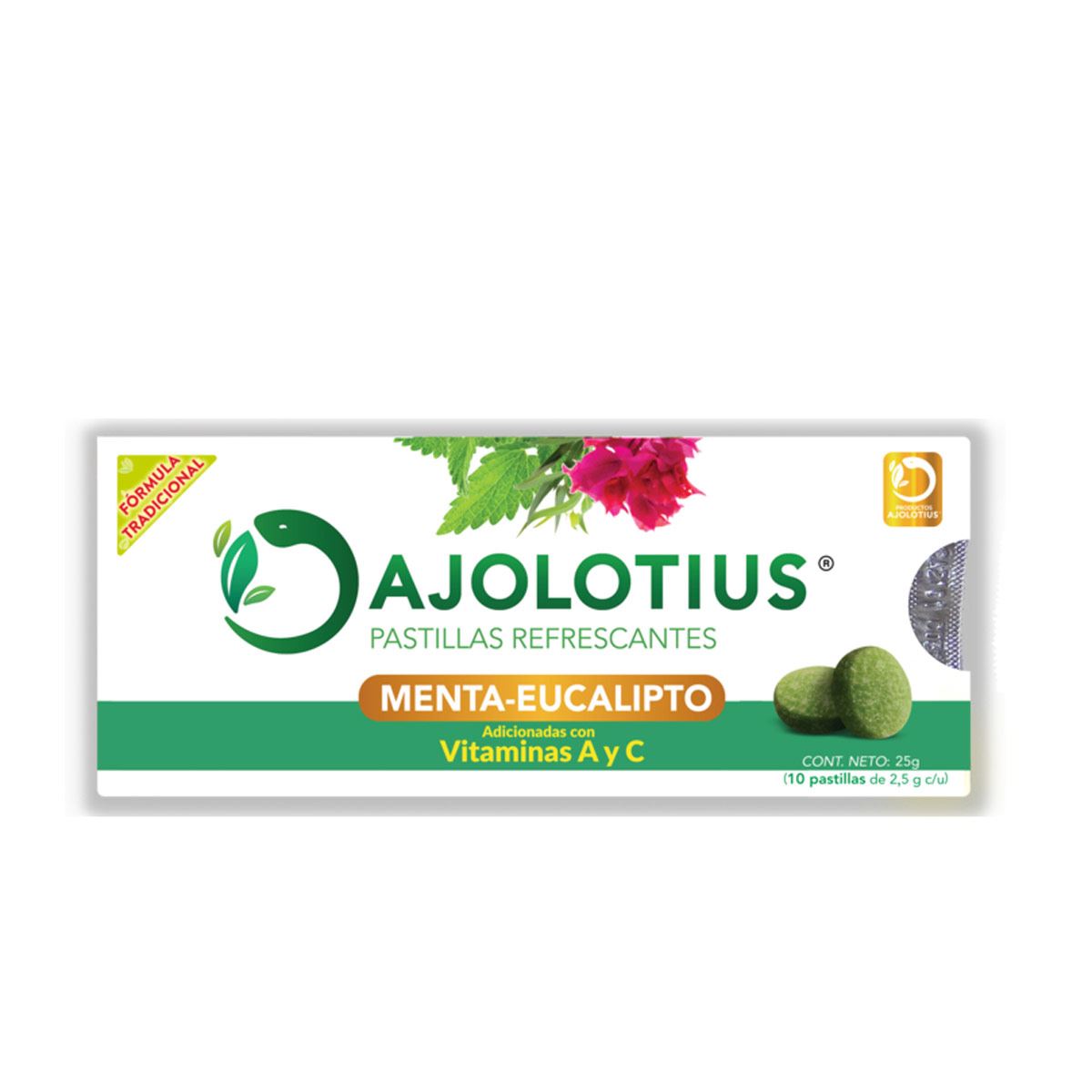 Ajolotius pastillas refrescantes 10 pzas image number null