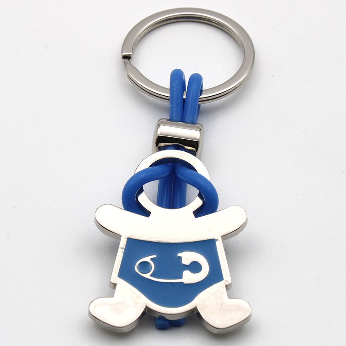 Llavero Niño con Pañal Azul Fiorum Azul image number null