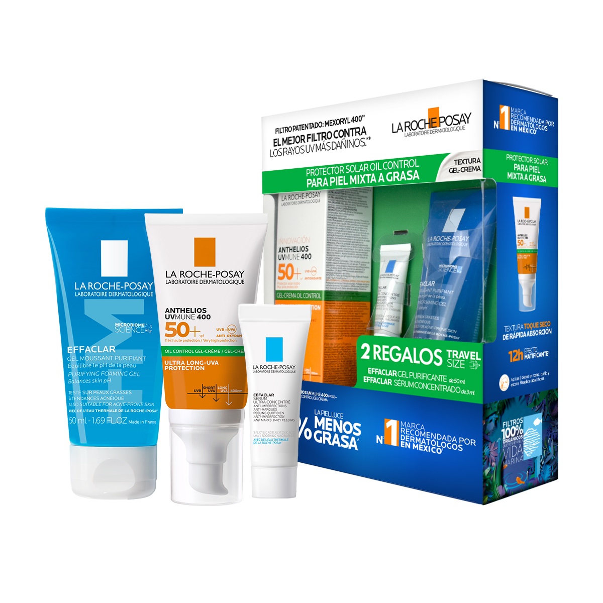 Rutina De Protección Solar Con Textura Gel Crema Para Piel Mixta A Grasa image number null
