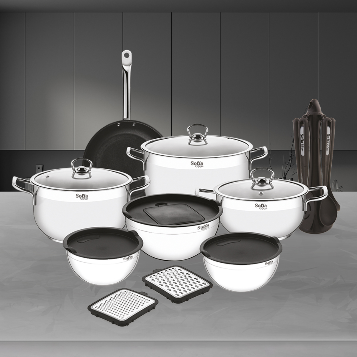 Bater&iacute;a e Cocina Sof&iacute;a Deluxe image number null