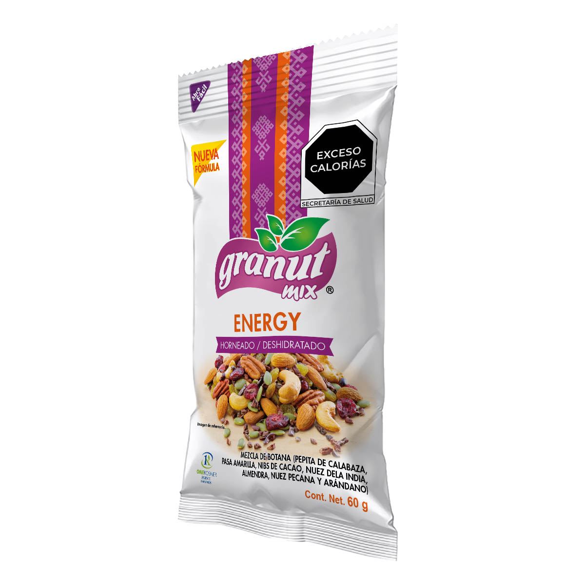 Mezcla de Semillas Horneado/Deshidratado Granut Mix Energy 60 g image number null