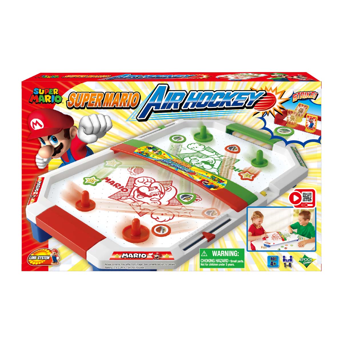 Juegos de Mesa Super Mario Air Hockey Epoch Games image number null