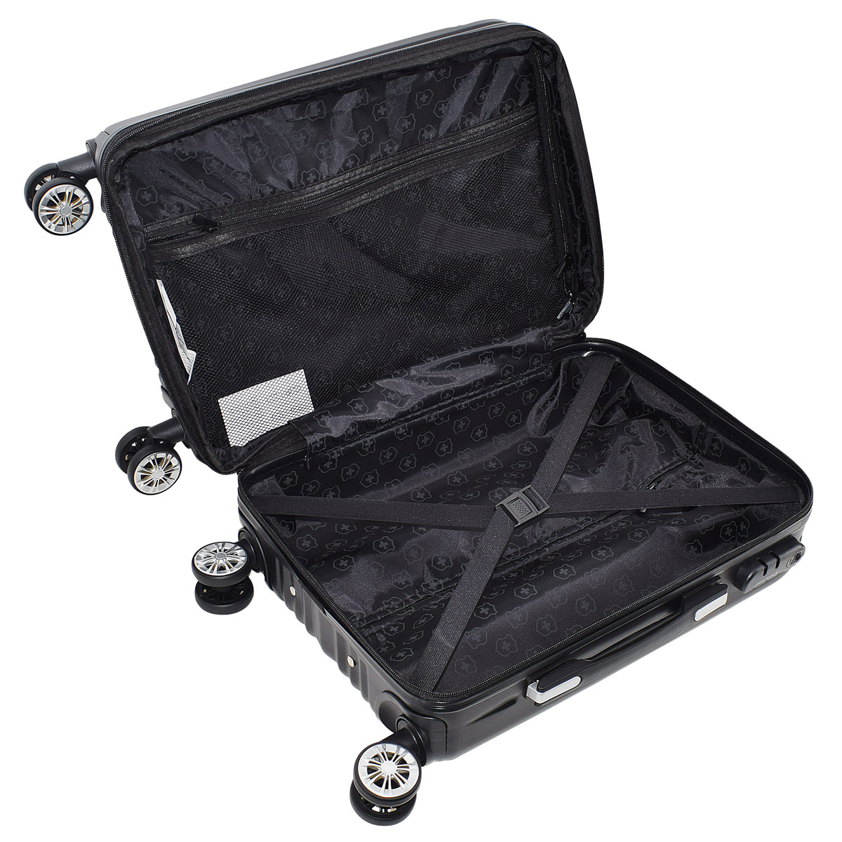 Maleta para Viaje con Ruedas Andertow 20 Negro Royal Swis" image number null