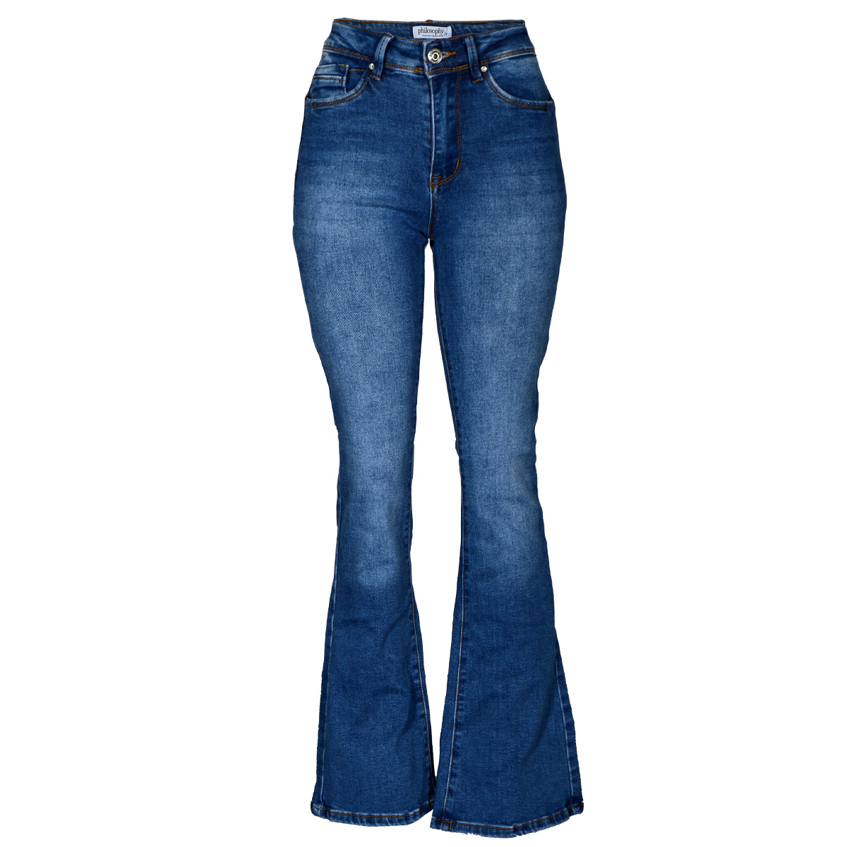 Jeans Acampanado Philosophy Talla 7 para Mujer image number null