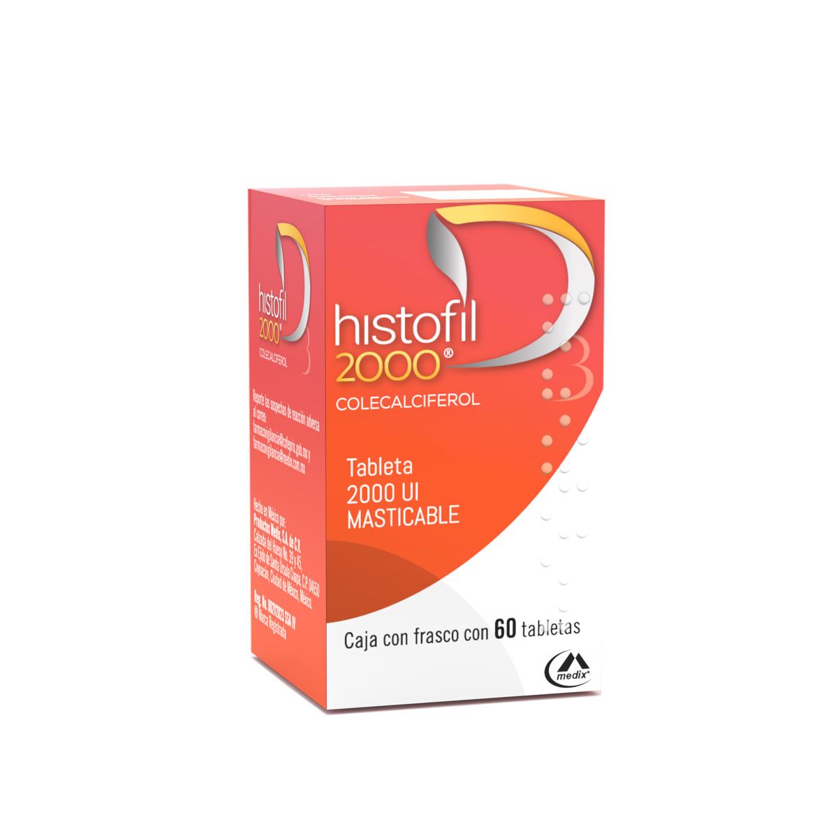 Histofil 2000 Ui Frasco 60tabs image number null