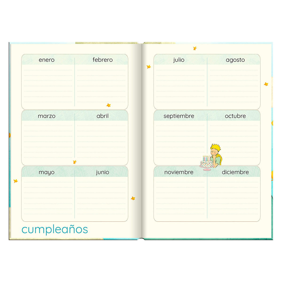 Agenda El Principio y la Flor A5 2025 Premium Paper image number null