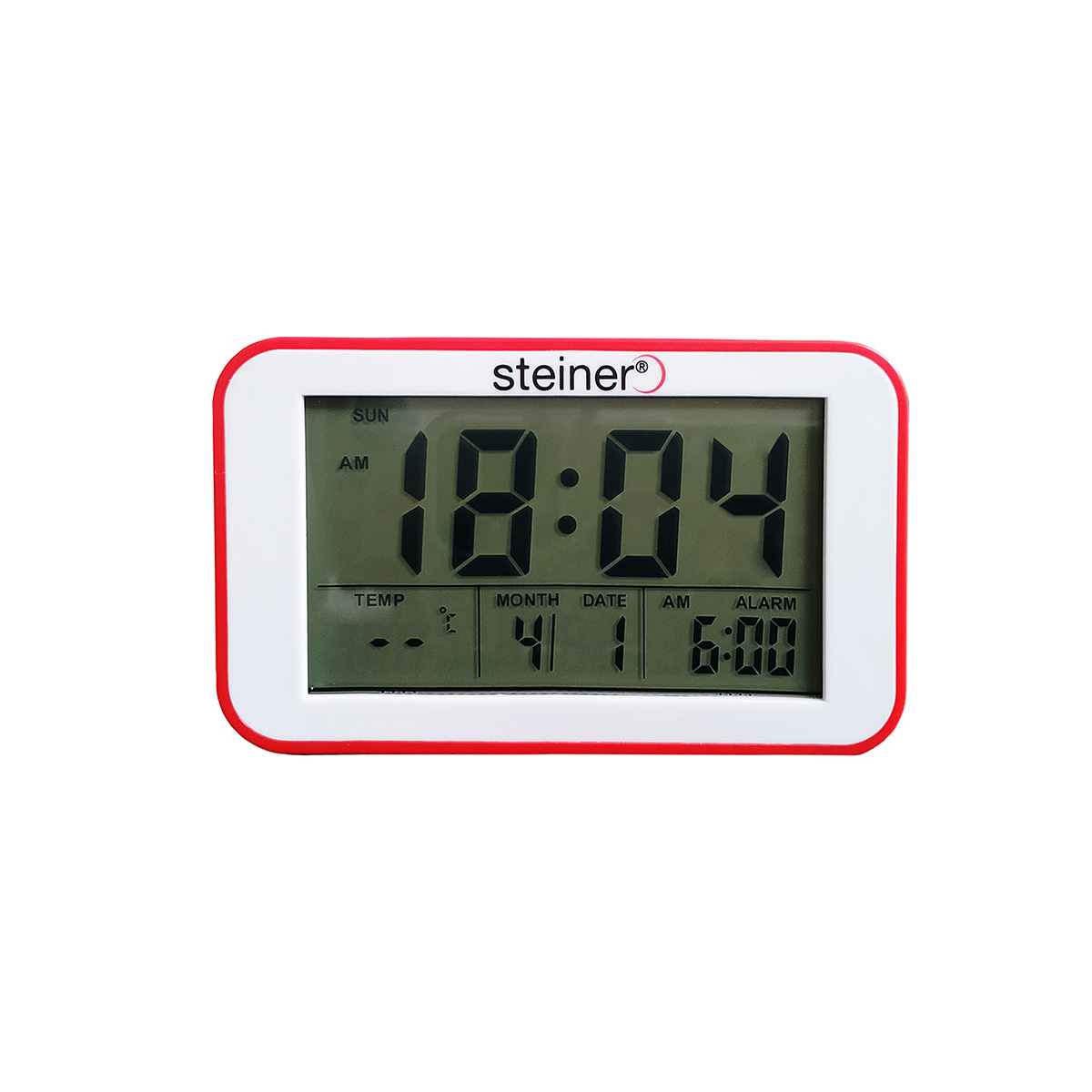 Reloj Despertador L12002RD Steiner image number null