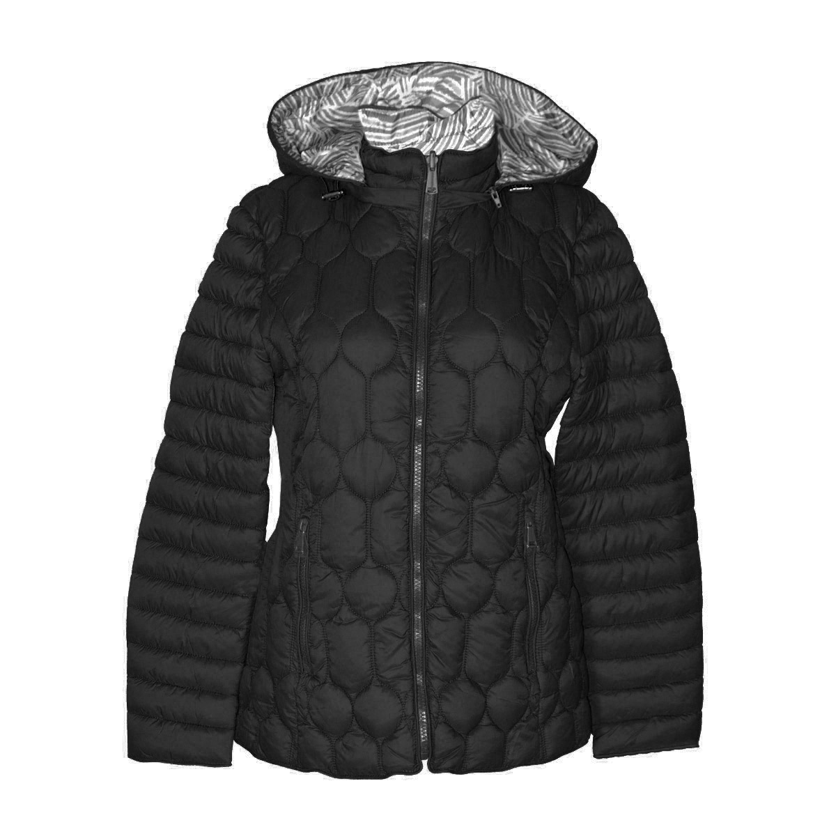 Chamarra Capitonada Reversible Philosophy Talla Extra Grande para Mujer image number null