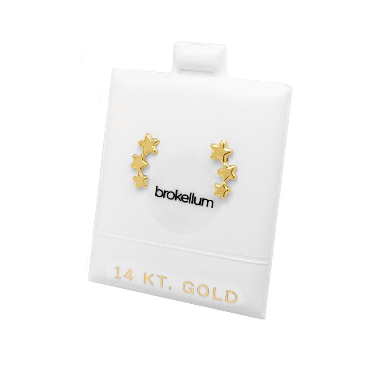 Broquel Estrellas Constelaci&oacute;n 14K Brokellum image number null