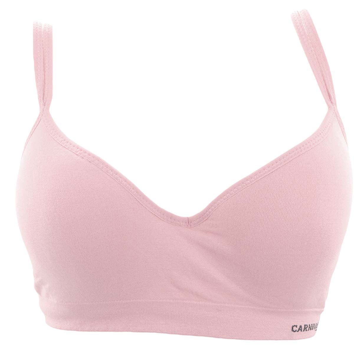 Brassiere Carnival Deportivo con varilla modelo 23780 talla 38B color rosa dama image number null
