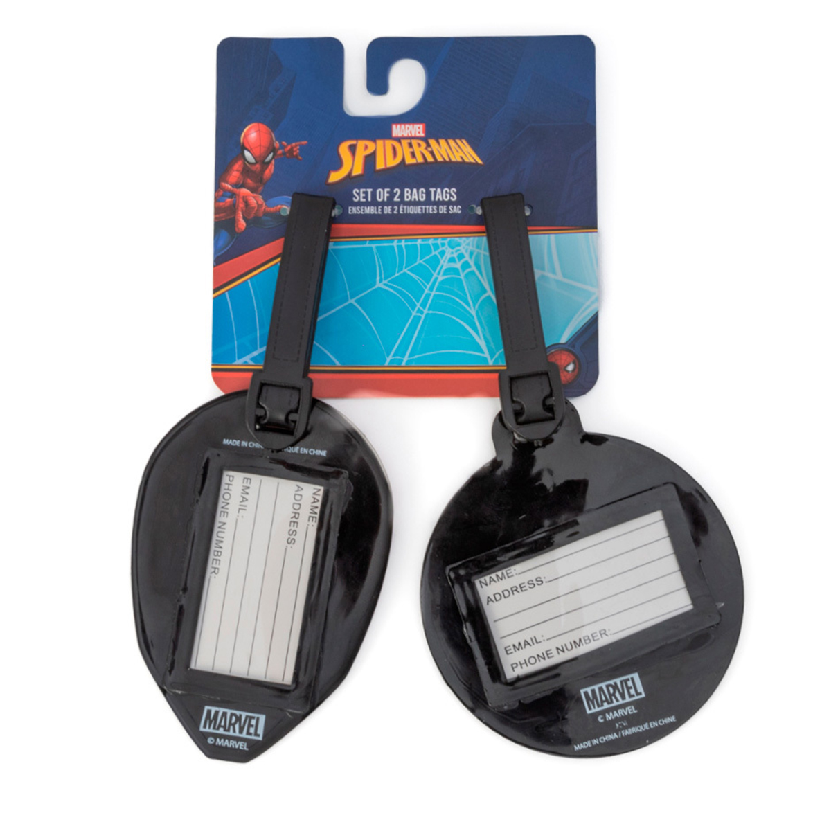 Set de Identificadores de Maleta Spiderman DISNEY image number null