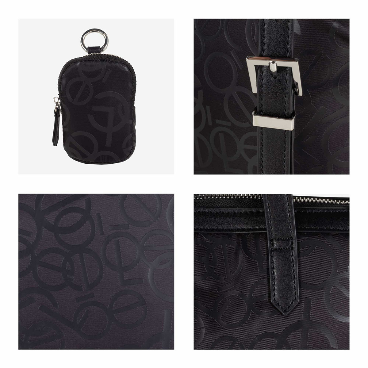 Bolso Backpack Cloe Negro para Mujer image number null