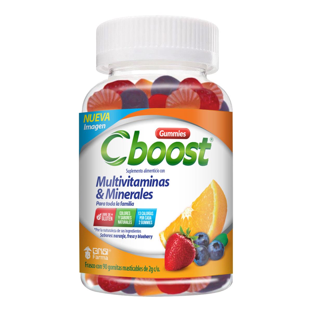 Gomitas C-BOOST Suplemento Alimenticio multi-vitaminico FCO90GOMN image number null