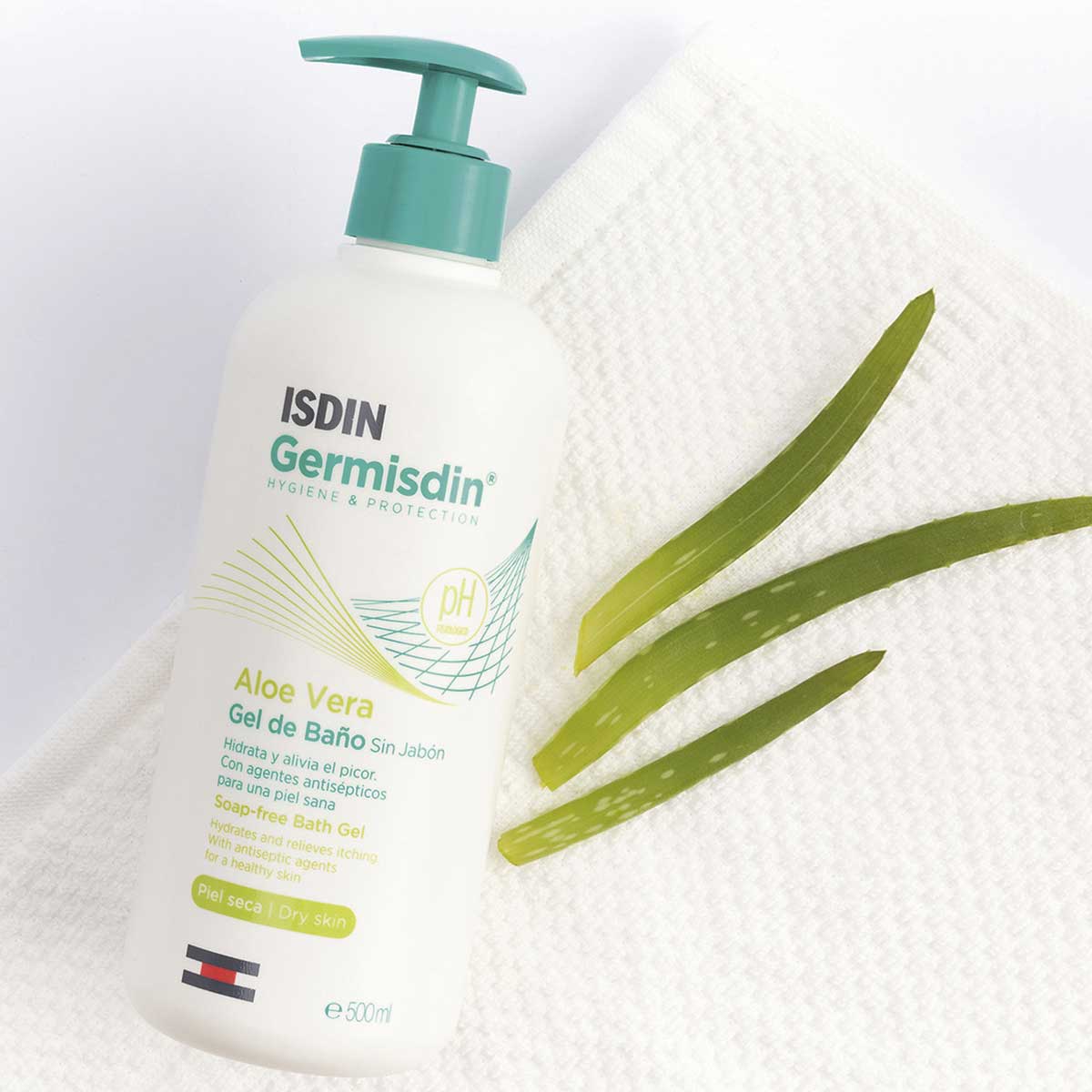 Germisdin Aloe Vera 500ml Gel de baño Aloe Vera image number null