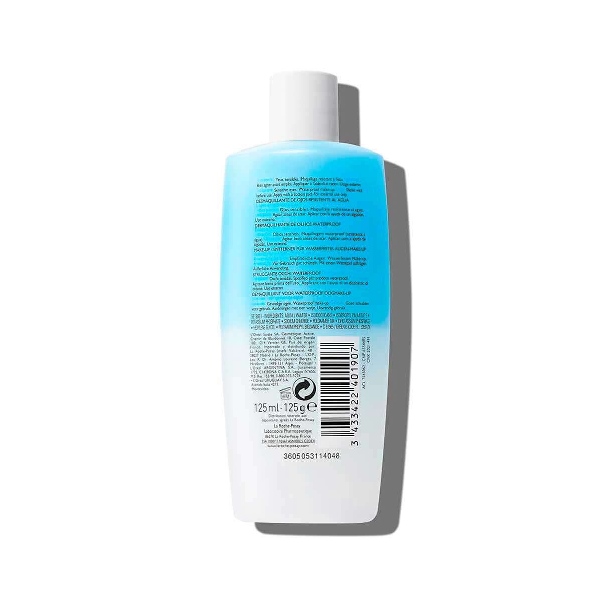 Desmaquillante Bifásico La Roche Posay Respectissime para Ojos Sensibles 125ml image number null