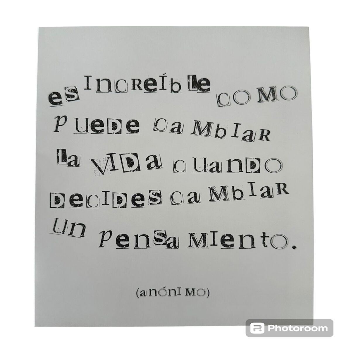 Tarjeta Felicitación Pensamiento image number null